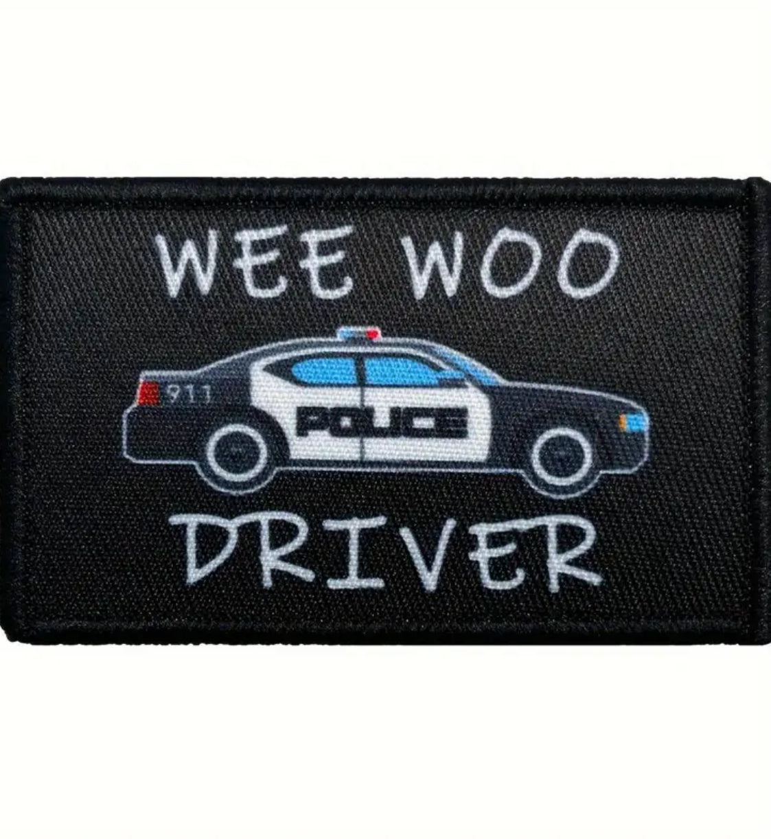 POLIZEI "WEE WOO DRIVER" PATCH