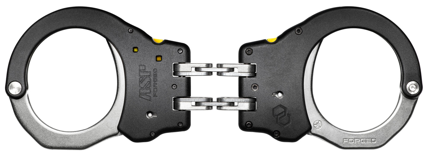 ASP HANDCUFF ULTRA PLUS CUFF WITH STEEL JOINT, BLACK