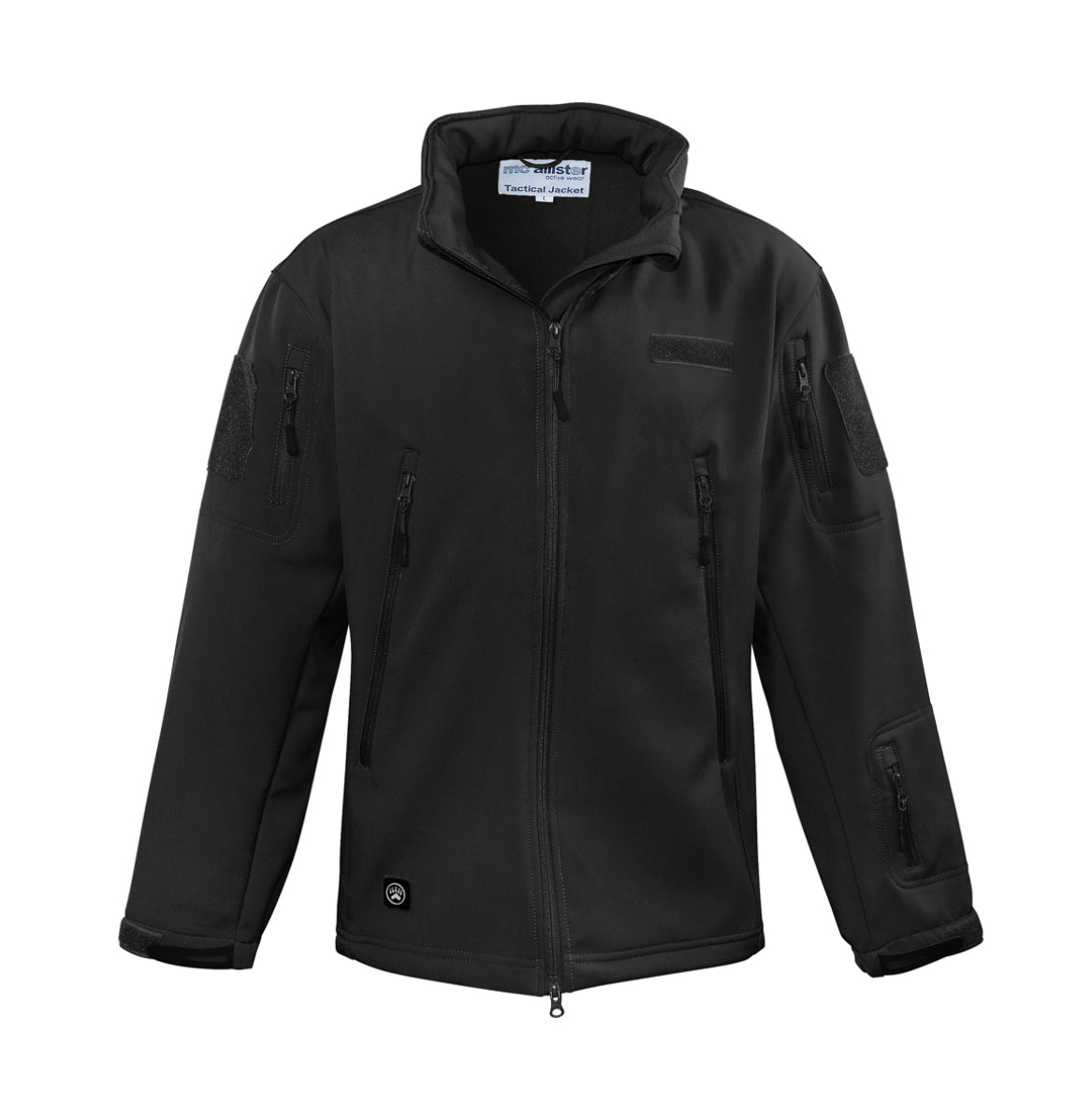 SOFTSHELL JACKE TACTICAL SCHWARZ