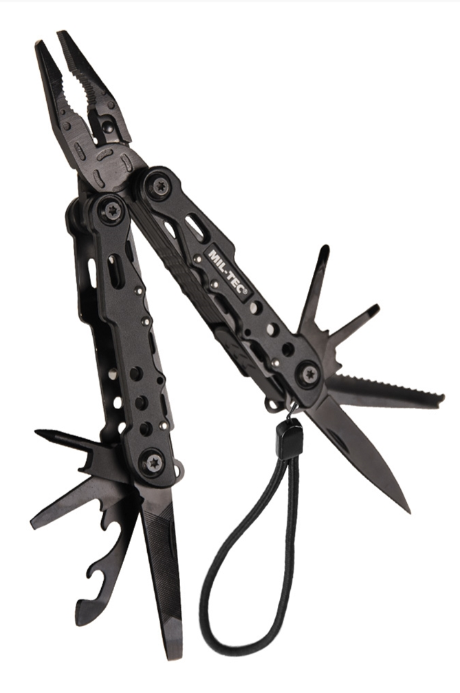 MULTI TOOL BLACK MIT ETUI