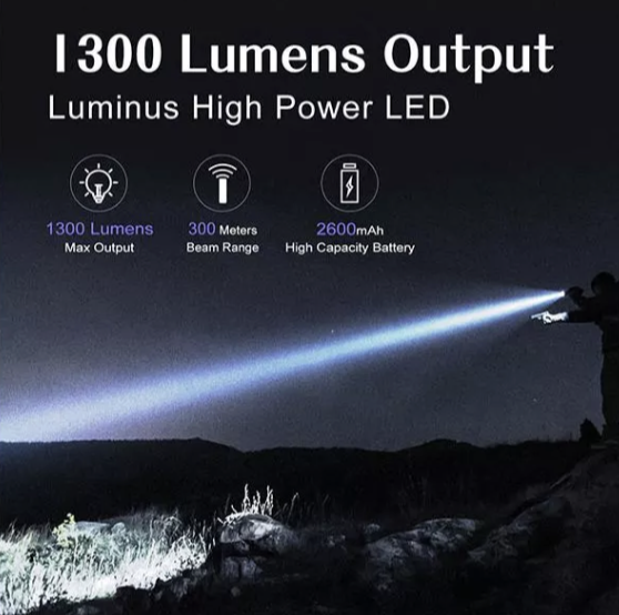 KLARUS XT11R 1'300LM