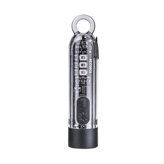 LED-Schlüsselanhänger K40 mit Strobe, 365nm UV, 700 Lumen (inkl. Akku)