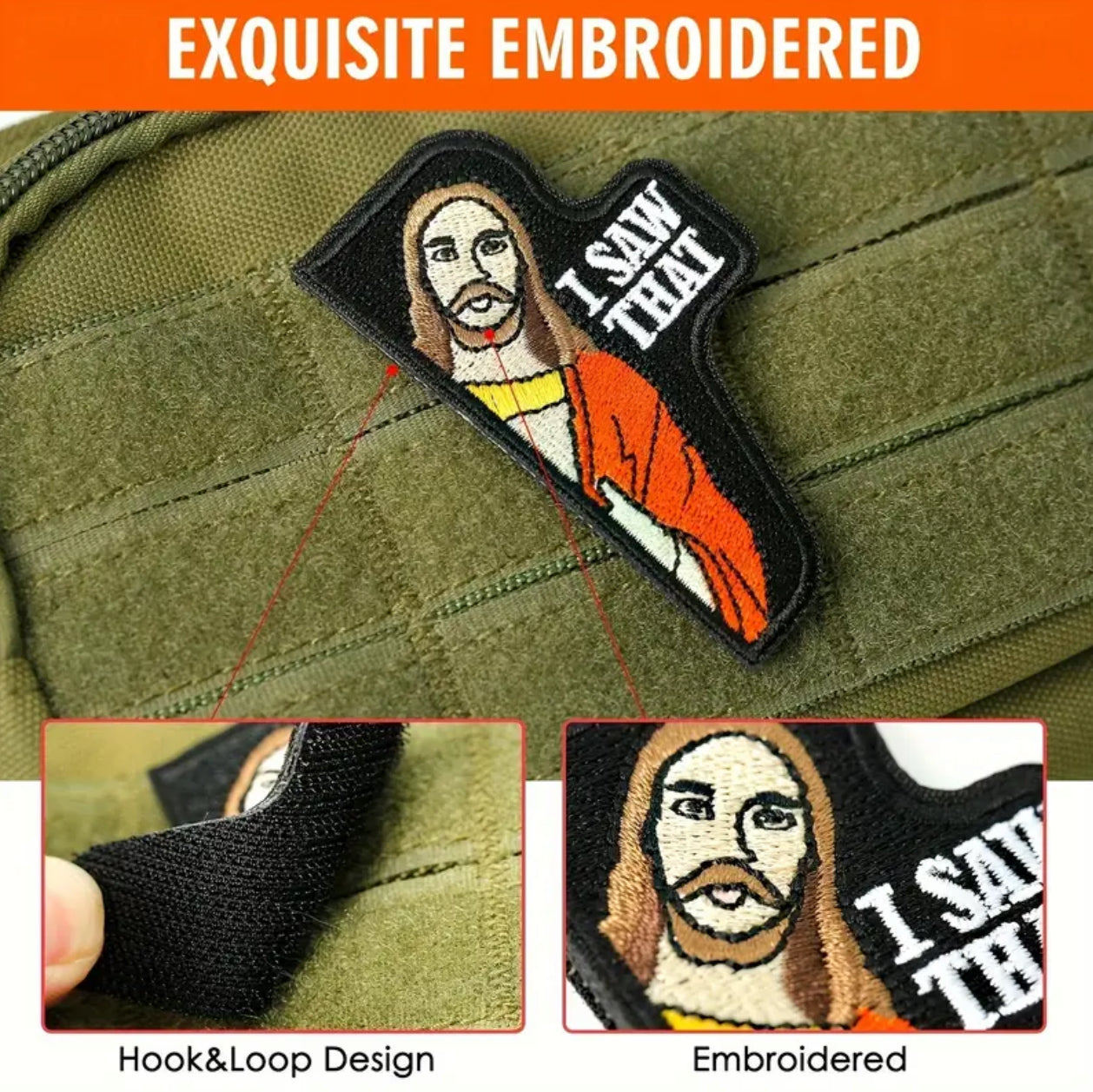 GOD "I SAW THAT" PATCH