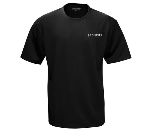SECURITY QUICKDRY T-SHIRT SCHWARZ