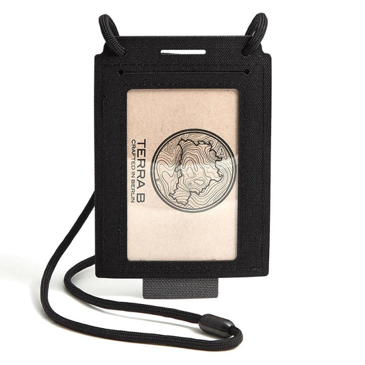 BADGE HOLDER BLACK