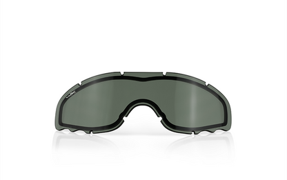 WILEY X SCHUTZBRILLE SPEAR DUAL BLACK - SMOKE GREY + CLEAR + LIGHT RUST