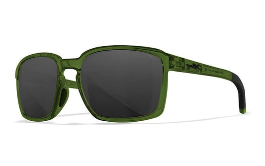 WILEY X SONNENBRILLE ALFA CRYSTAL GREEN - GREY