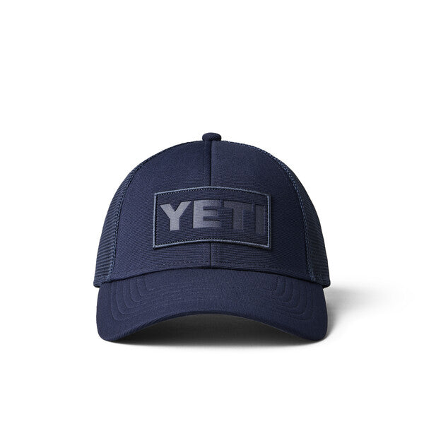 YETI PATCH ON PATCH TRUCKER NAVY