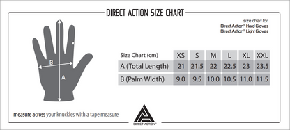 DIRECT ACTION CROCODILE FR GLOVES SHORT NOMEX